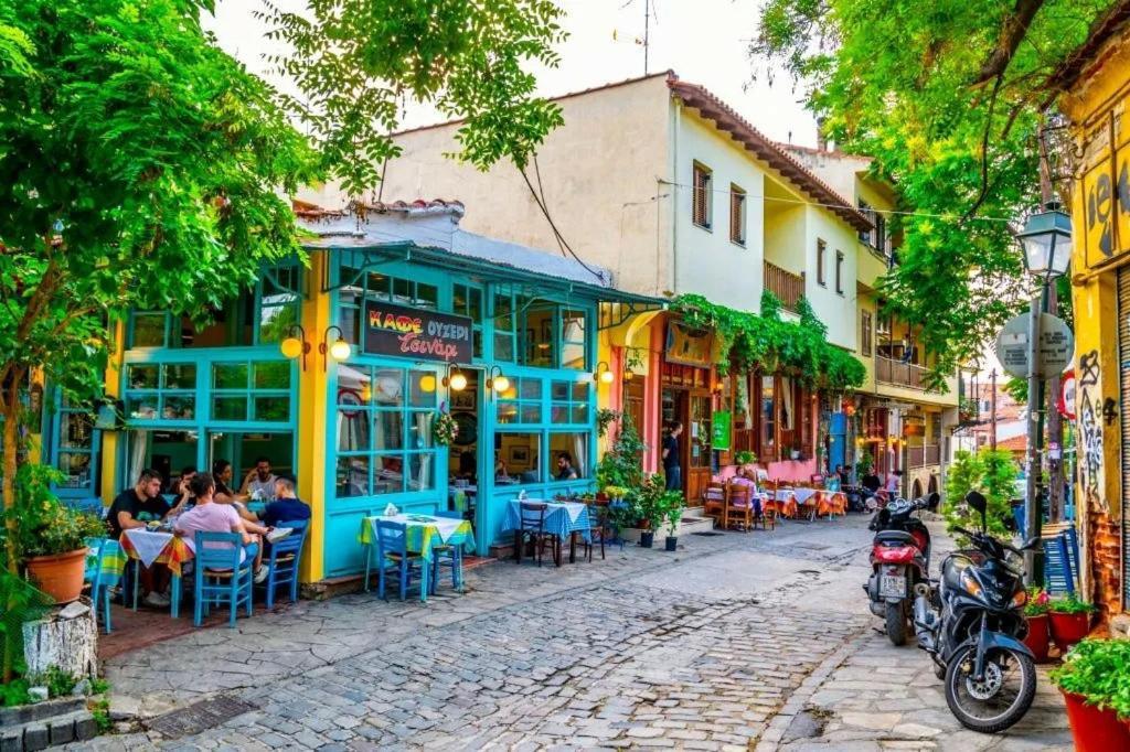 Retro Boutique Apt W Balcony In Historical Area Apartment Thessaloníki Ngoại thất bức ảnh